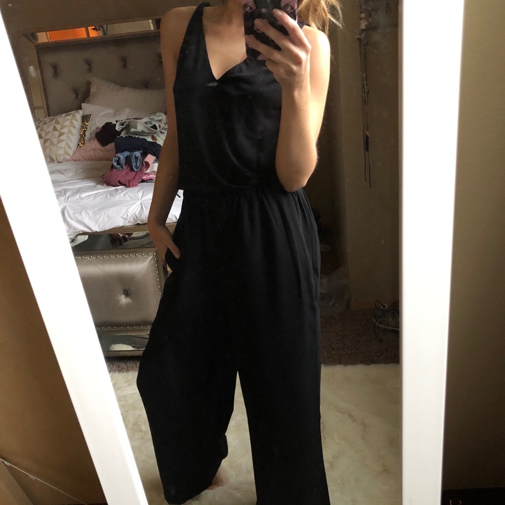 Black jumpsuit